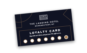 The Landing Hotel Loyalty Card